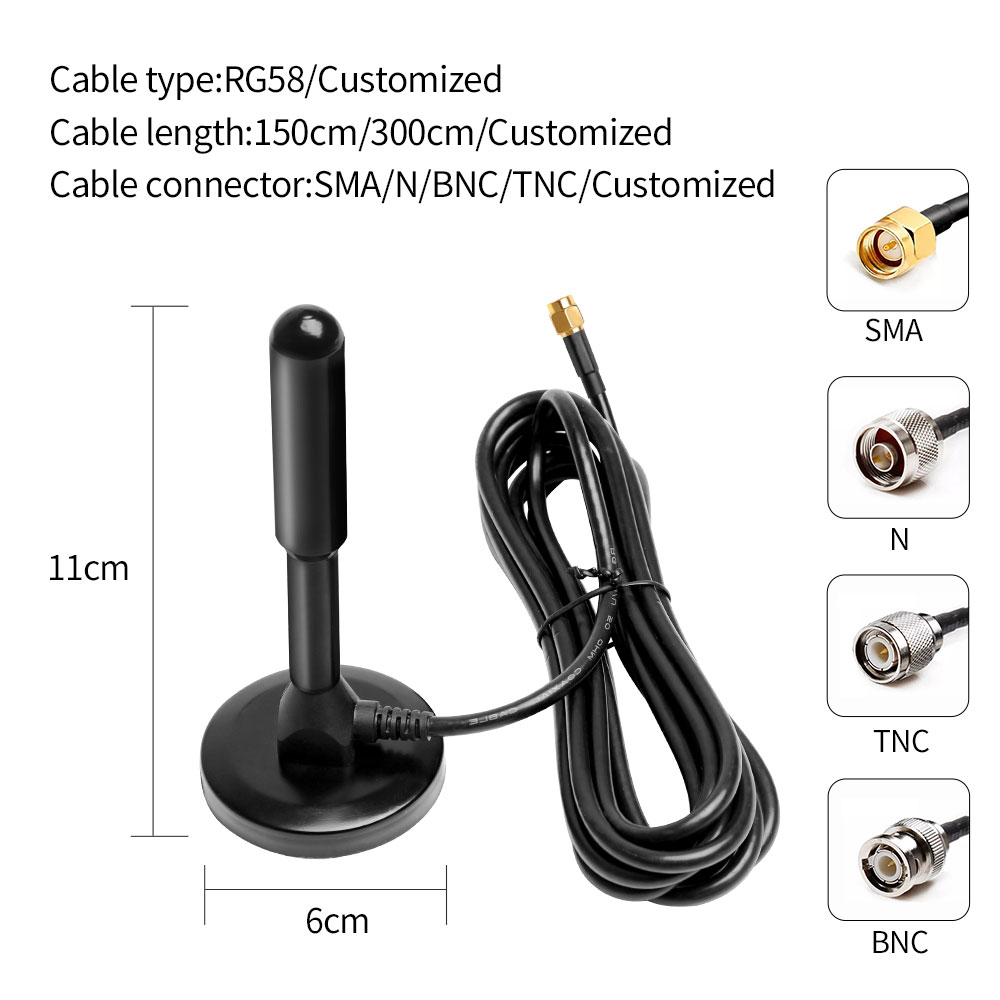 915mhz Mini Bar Magnetic Antenna