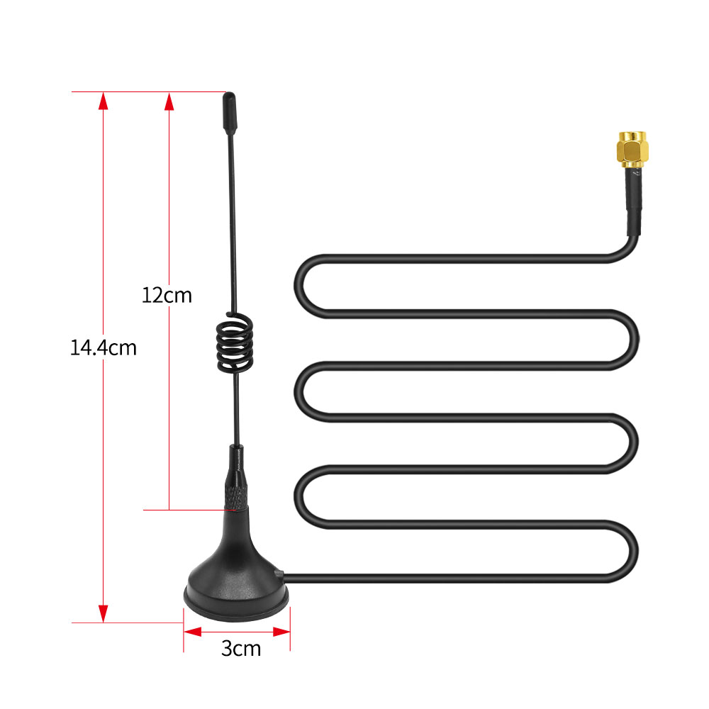 433mhz Small Sucker Magnetic Antenna